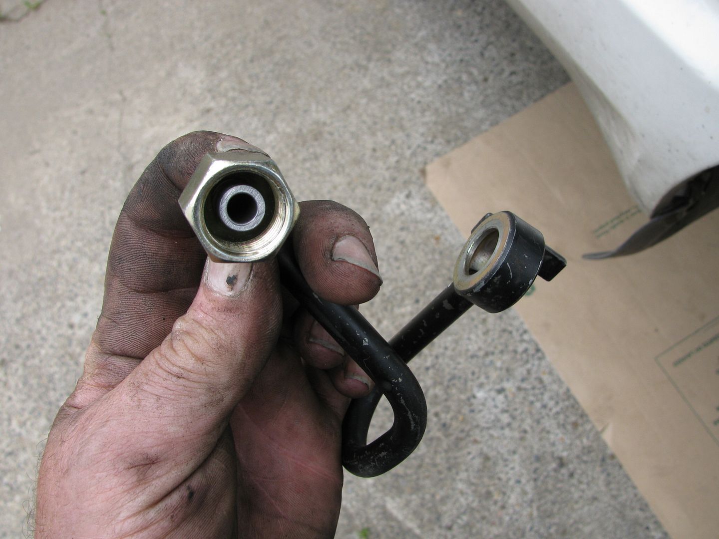 Power Steering Pressure Line Fix